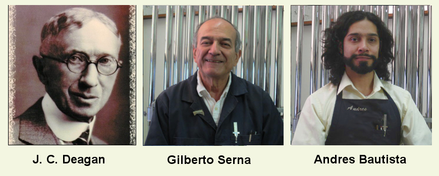 deagan, gilberto, and andy